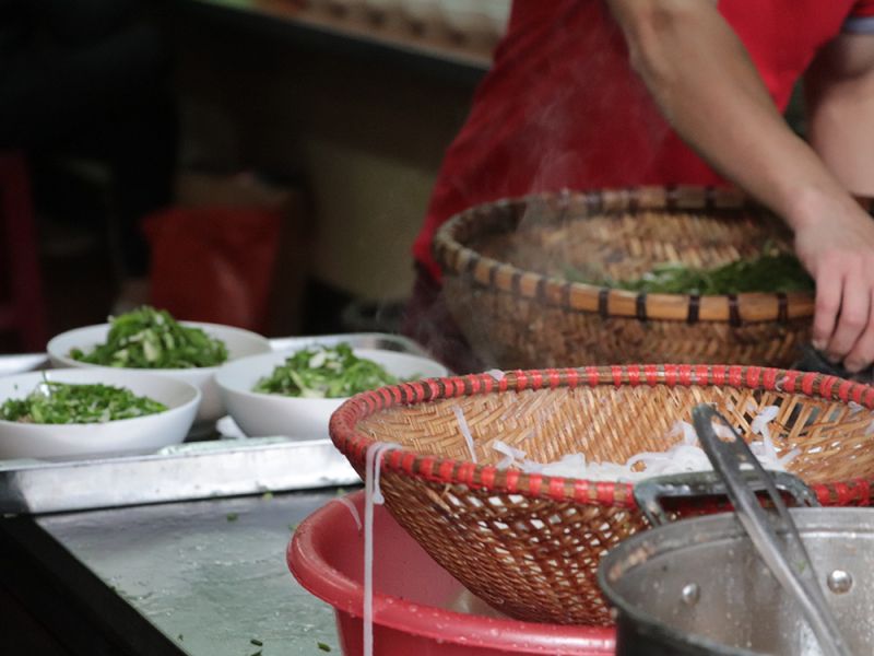 sợi phở dai mềm